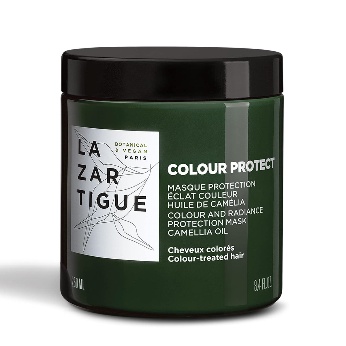 Lazartigue Colour Color  Radiance Protection Mask  Enriched with Camellia Oil  Nourishes Hair Fiber  Enhances  Leaves Hair Sil