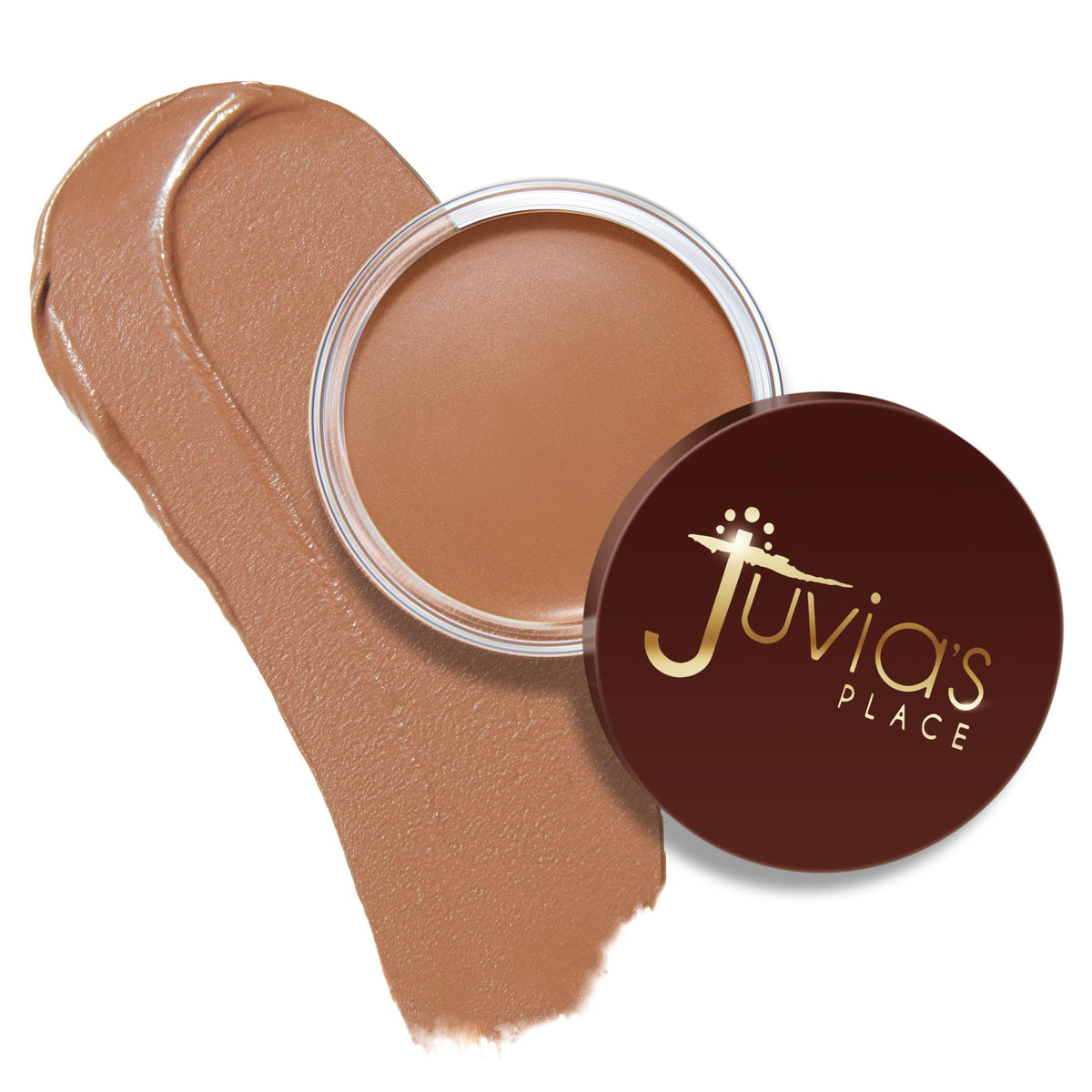 Juvia'S Place Bronzed Cream Bronzer - Honey, Buildable & Blendable Matte Finish, 0.35Oz