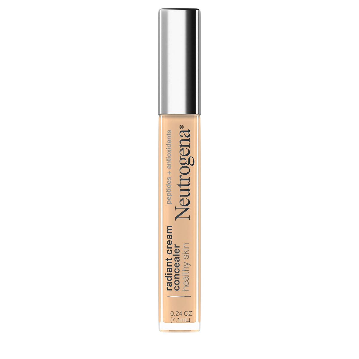 Neutrogena Radiant Brightening Concealer With Peptides, Bisque Light/Medium, 0.24 Oz