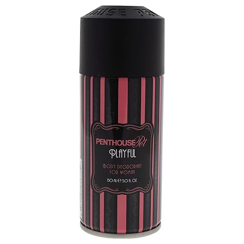 Penthouse Playful Body Deodorant Spray For Women, 5 Oz - Fresh & Long-Lasting Fragrance