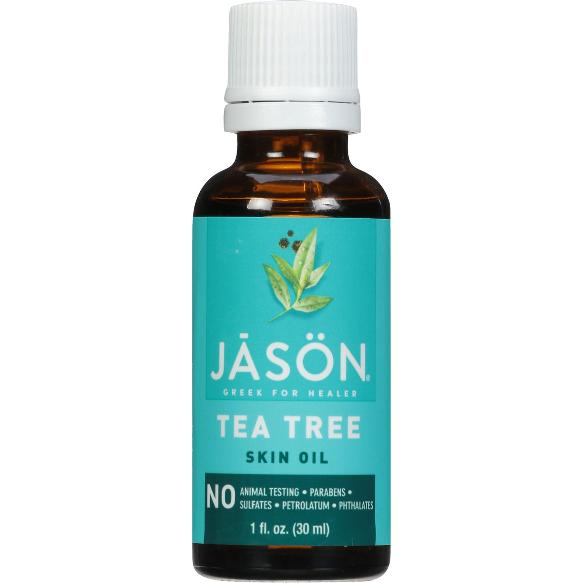 Jason Tea Tree Skin Oil, 1 Oz - Colorless Moisturizer For Healthy Skin