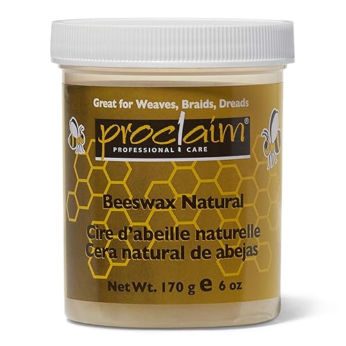 Proclaim Natural Beeswax Hairdress By Arcadia Beauty Labs - 6 Oz Natural Hair Styling Cream