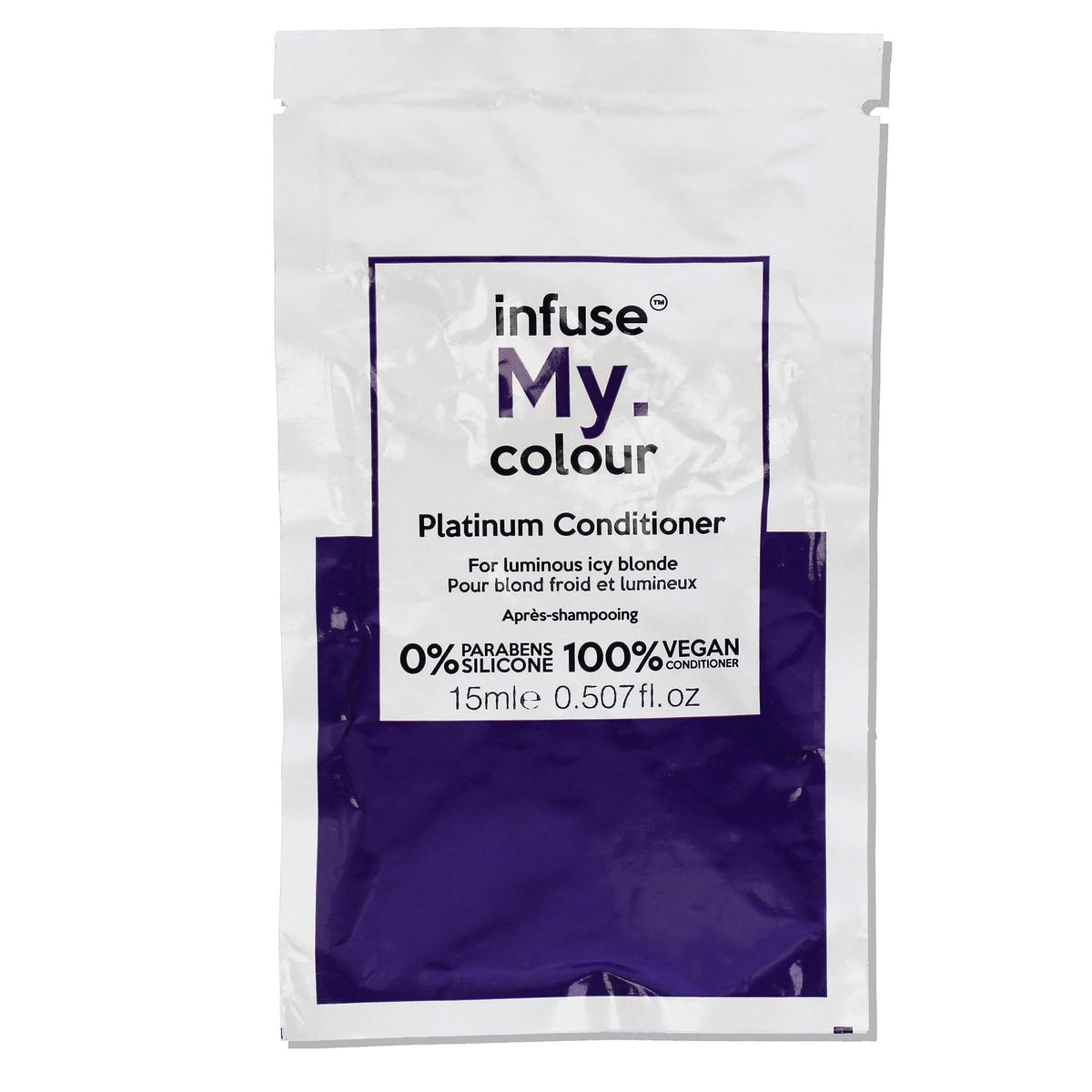 Infuse My Colour Platinum Conditioner Unisex 15Ml - Hair Moisturizer For Shine & Softness