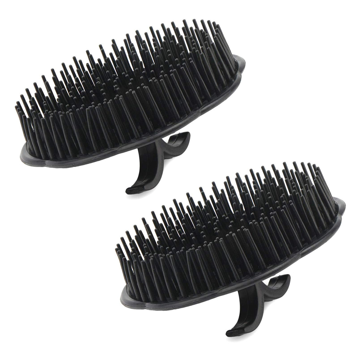 Segbeauty Scalp Massage Shampoo Brush - Black Deep Cleaning Hair & Beard Grooming Tool