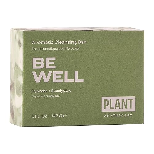 Plant Apothecary Eucalyptus Soap Bar - Vegan, Moisturizing 5Oz With Shea Butter & Vitamin C