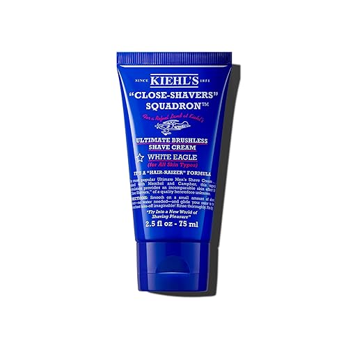 Kiehl'S Ultimate Brushless Shave Cream With Menthol, 2.5 Fl Oz - Refreshing & Irritation Minimizing