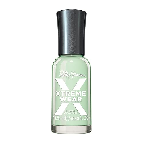 Sally Hansen Xtreme Wear Nail Polish, Pound The Pave-Mint, 0.12 Fl Oz - Long-Lasting Color