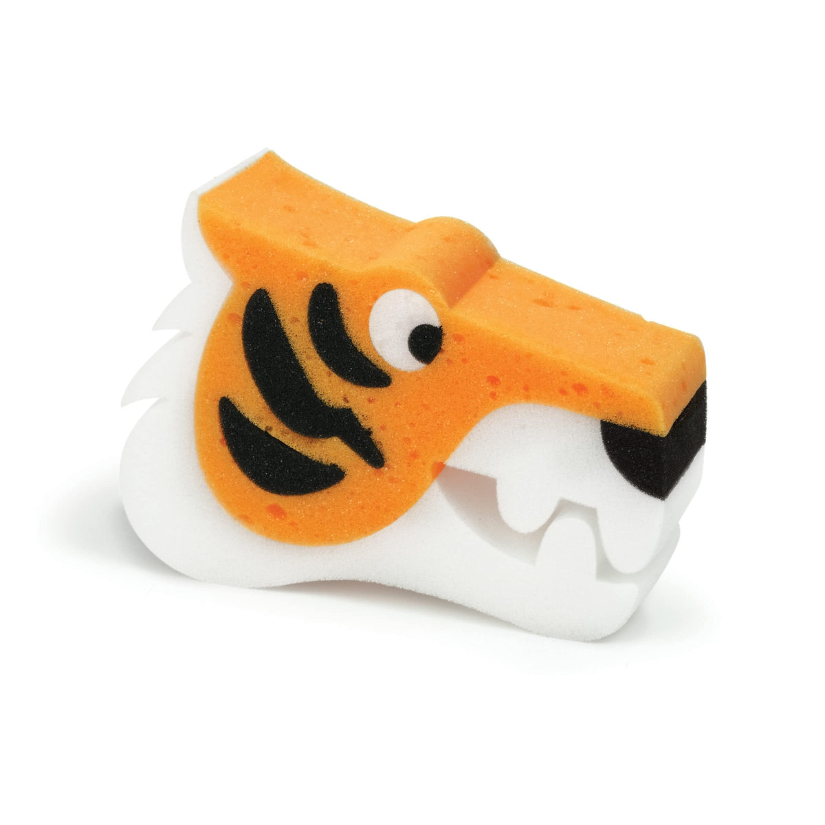 Genuine Fred Tiger Bath Biters - Children'S Orange Bath Sponge, 1 Count