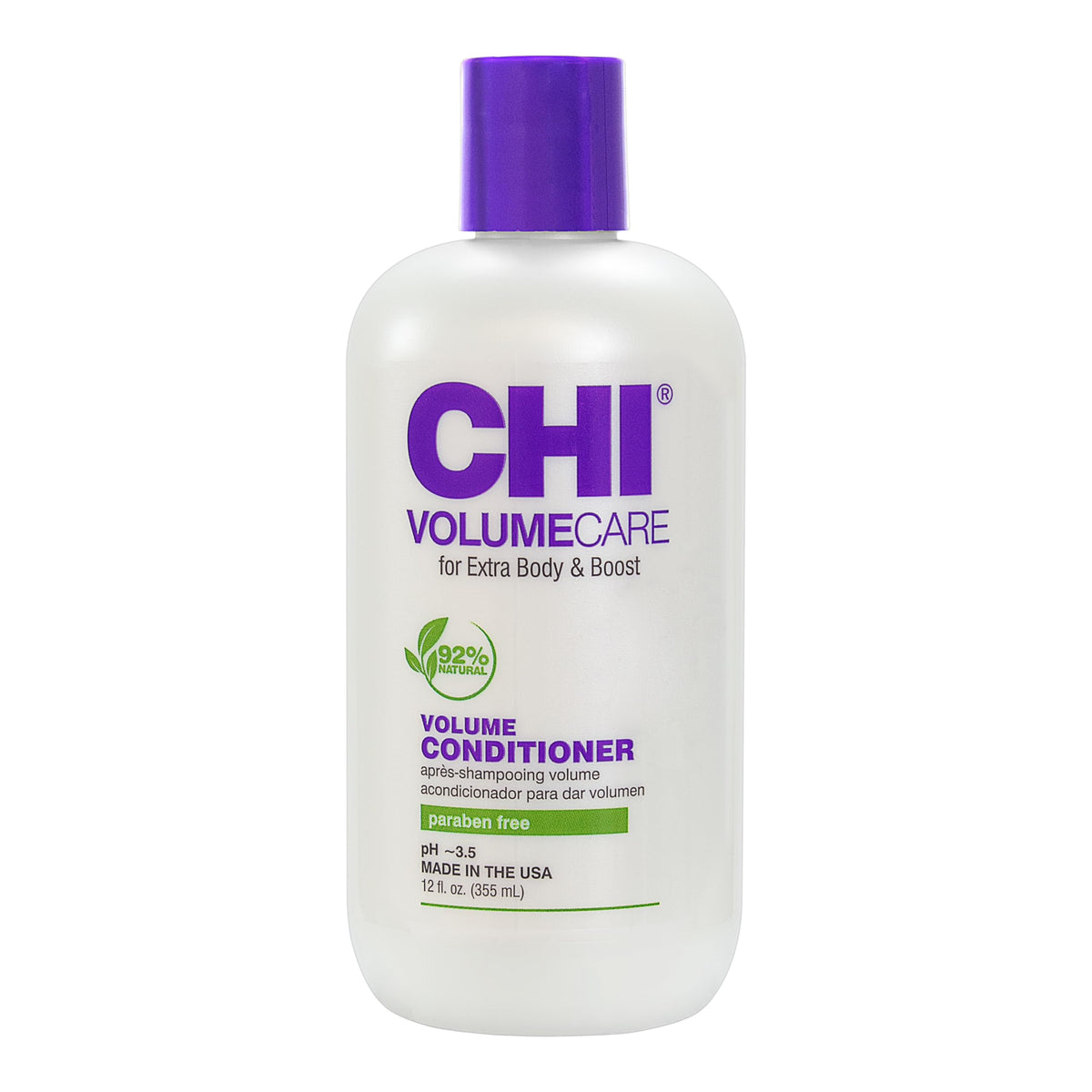 Chi Volumecare Volumizing Conditioner For Thin, Fine Hair, Sulfate-Free, 12 Fl Oz