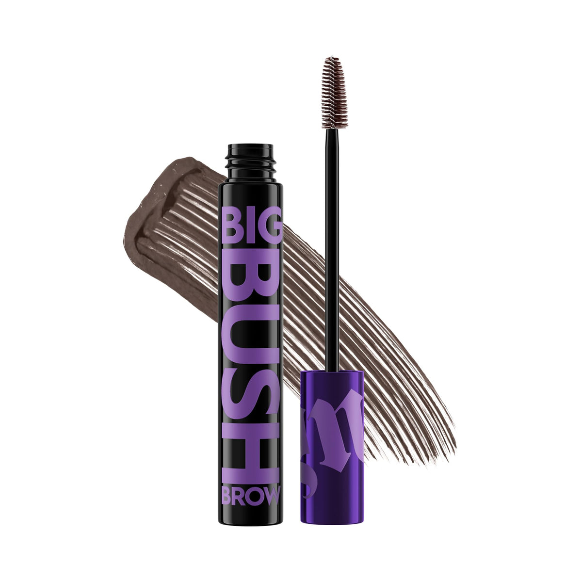 Urban Decay Big Bush Volumizing Eyebrow Gel, Dark Drapes, Waterproof, 24Hr Hold, 0.19