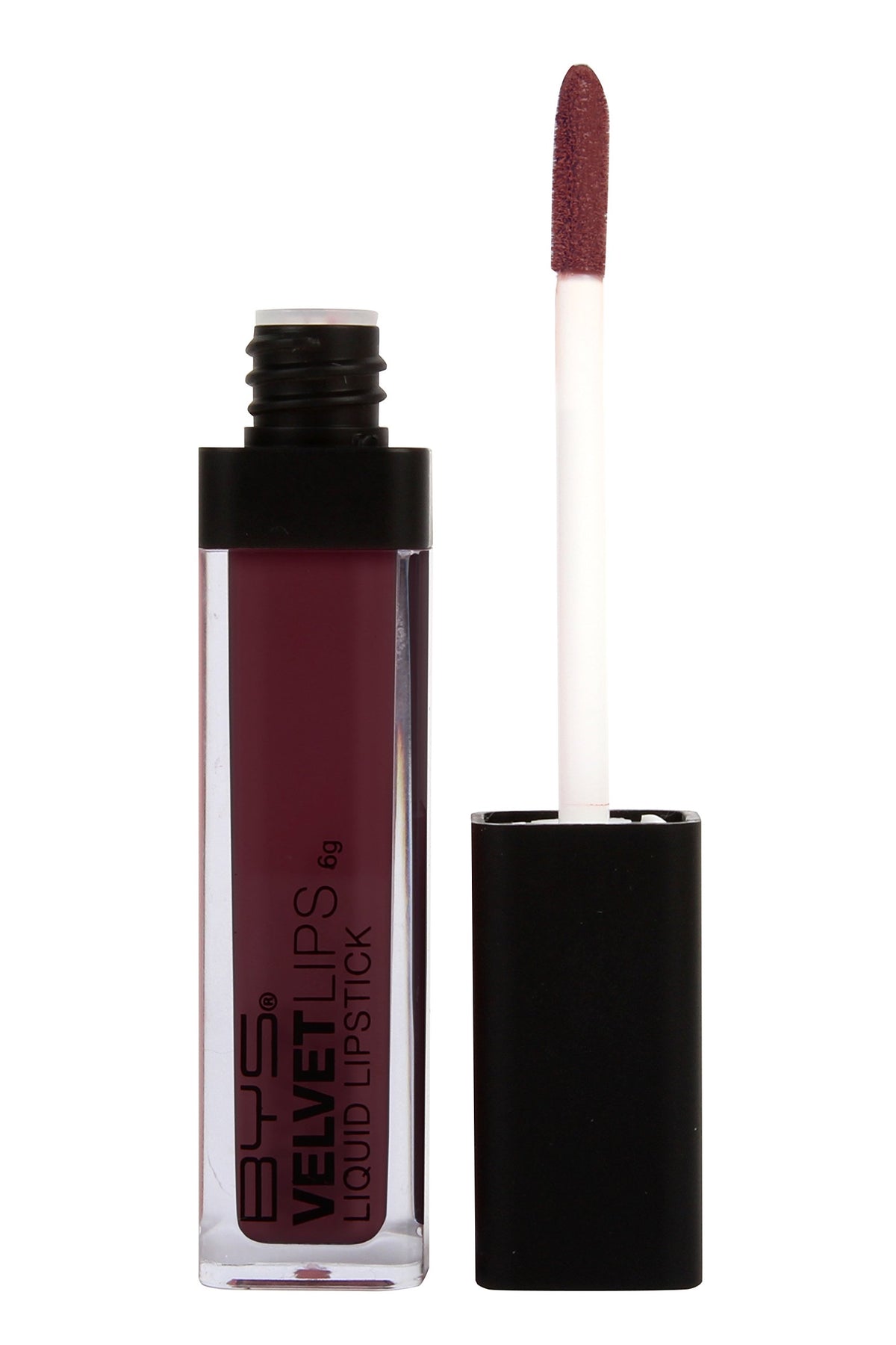 Bys Velvet Lips Liquid Lipstick - Wine Burgundy Red, Long-Lasting & Moisturizing