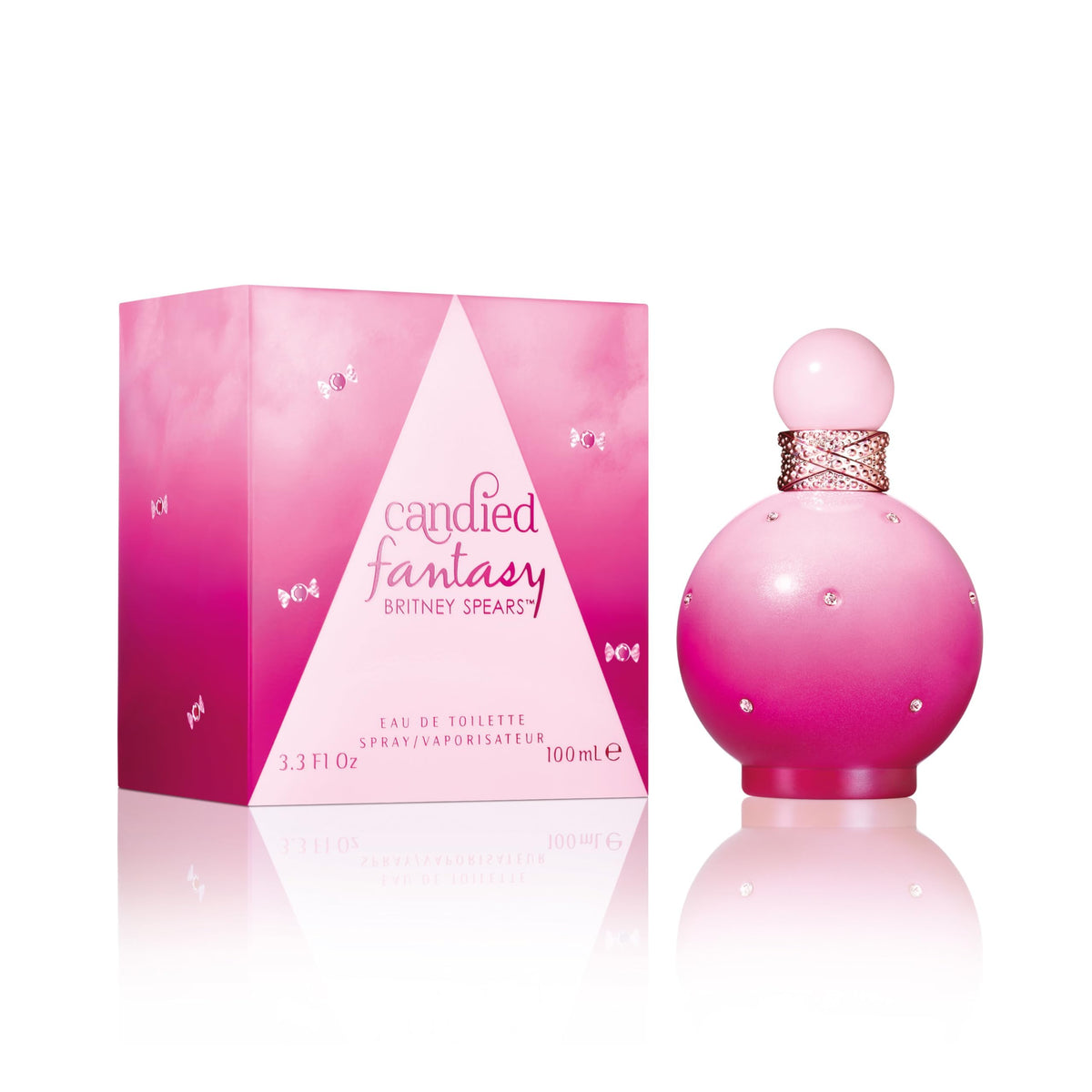 Britney Spears Candied Fantasy Eau De Toilette Spray For Women, 3.3 Fl Oz