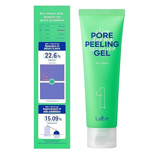 Labit Pore Peeling Gel 80G | Exfoliating Facial Gel For Pore Minimizing & Glass Skin