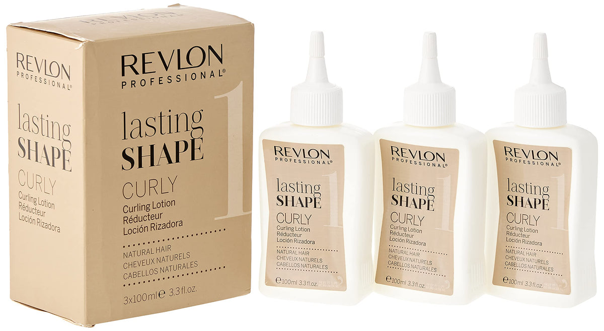 Revlon Lasting Shape Curly Natural Hair Lotion for Unisex  No 1  3 Count