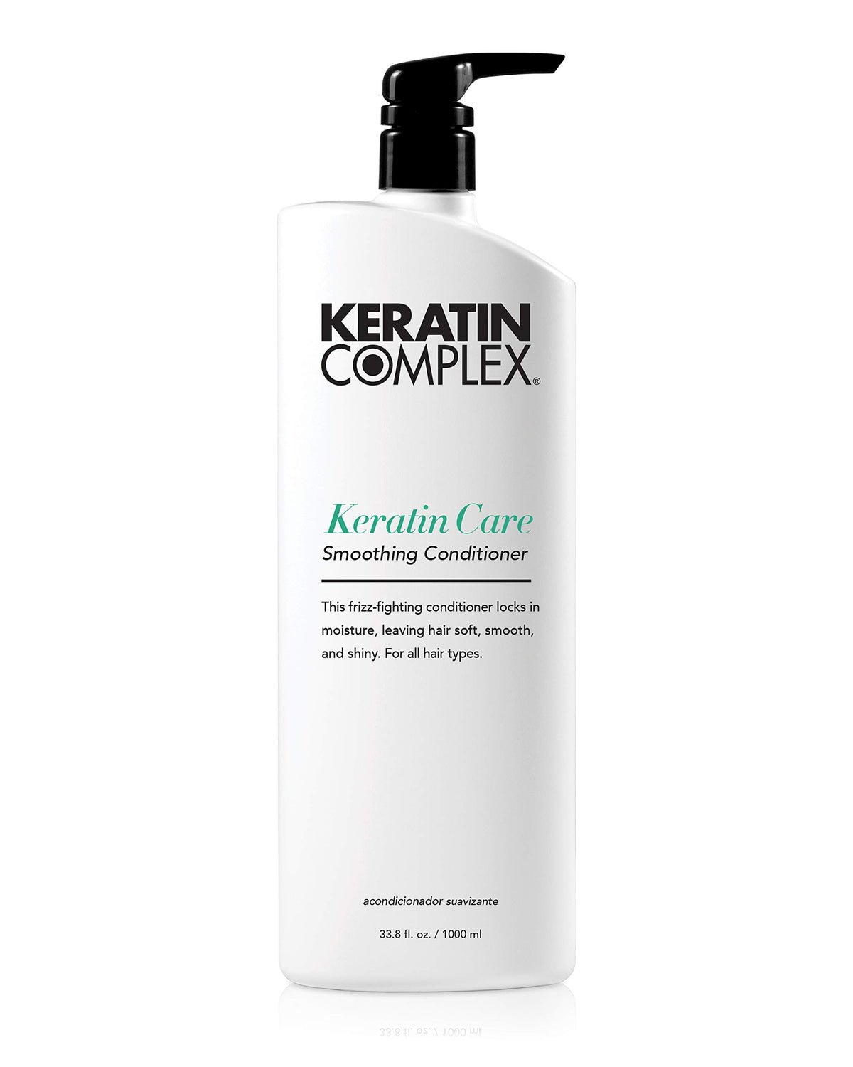 Keratin Complex Care Conditioner, 33.8 Fl Oz - Hydrating Teal Moisturizer For Healthy Hair