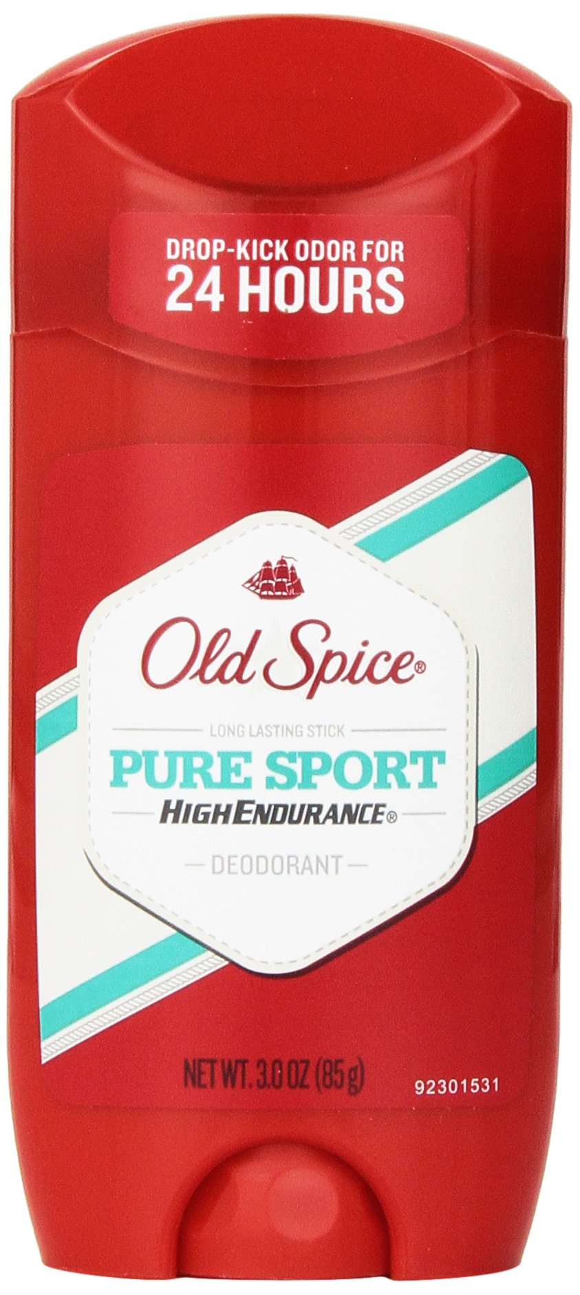 Old Spice Men'S Deodorant Twin Pack, High Endurance Pure Sport, 6 Oz