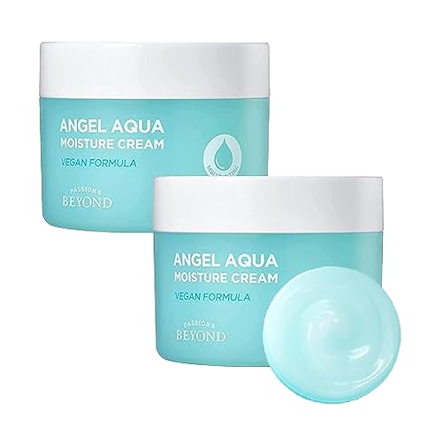 Eco Beyond Angel Aqua Cream 10.2Oz - Vegan Hydrating Moisturizer With Cica & Hyaluronic Acid