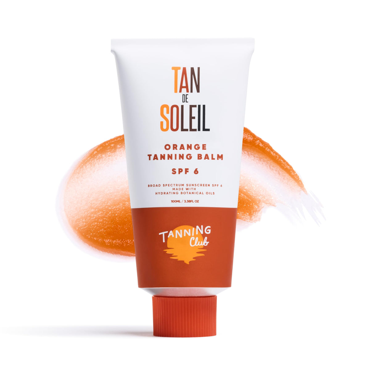 Tanning Club Tan De Soleil Spf 6 Tanning Lotion - 100Ml Gentle Sunscreen For Sun-Kissed Glow