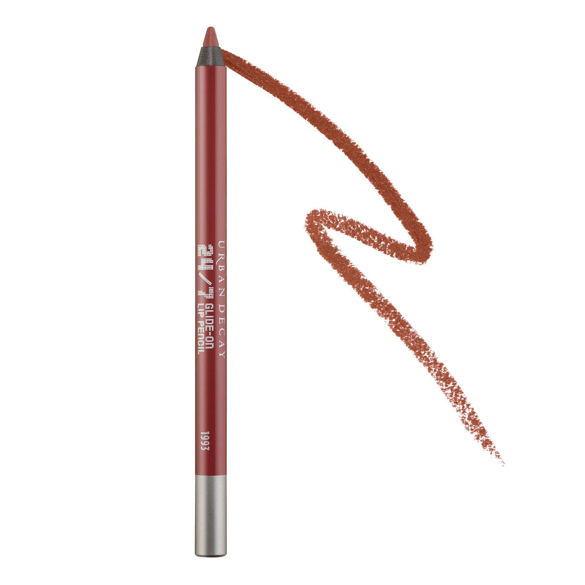 Urban Decay 24/7 Glide-On Waterproof Lip Pencil, Medium Brown, Smudge-Proof, 0.04 Oz