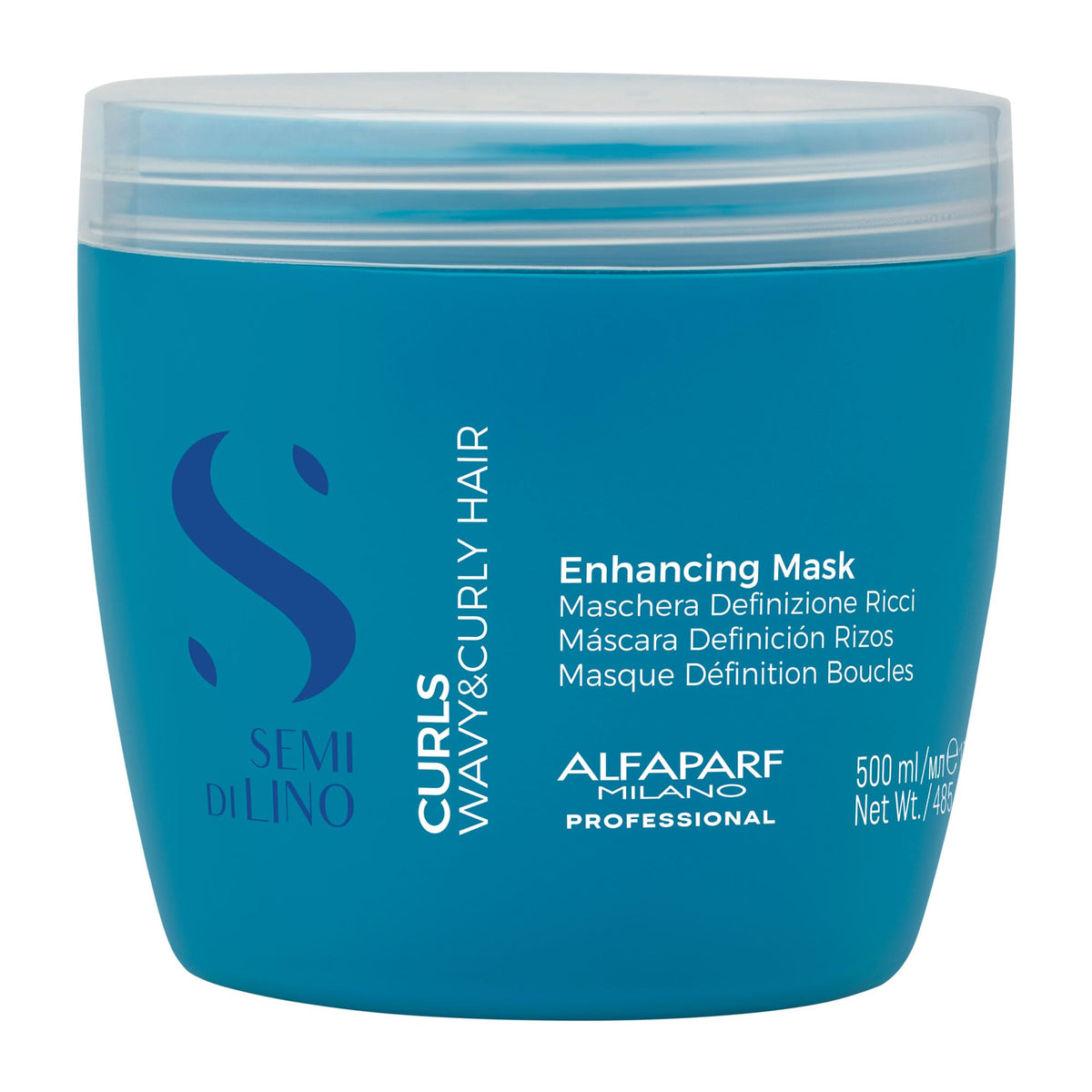 Alfaparf Milano Curls Enhancing Mask - Deep Conditioning Anti-Frizz Treatment For Curly Hair 16.9 Oz