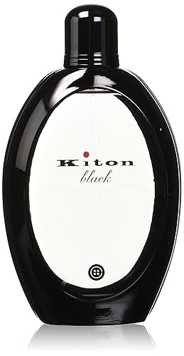 Kiton Black Eau De Toilette Spray For Men, 4.2 Oz - Luxury Fragrance By Kiton