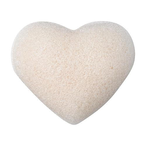 Olivanna Konjac Sponge - Deep Cleansing & Exfoliating Makeup Remover For Refined Pores - 1 Pc