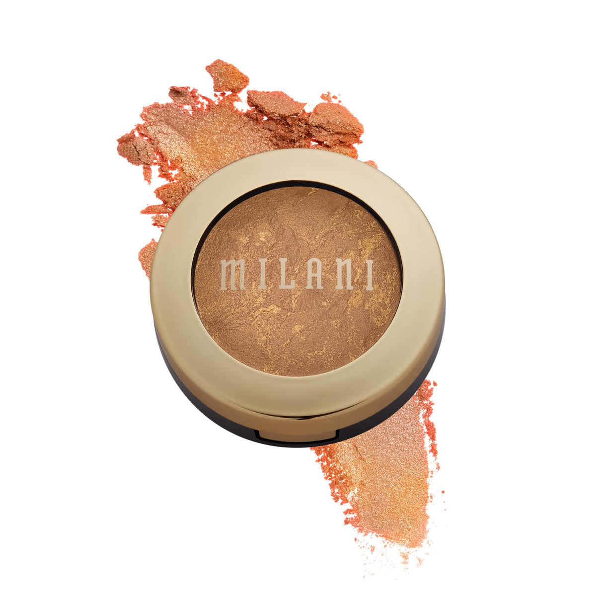 Milani Baked Bronzer Soleil - Cruelty-Free Shimmer Contour & Highlight Powder, 0.25 Oz