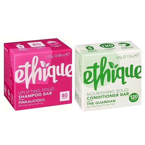 Ethique Live And Let Shine Giftpack - Natural Shampoo & Conditioner Bars, 6 Oz (Set Of 2)