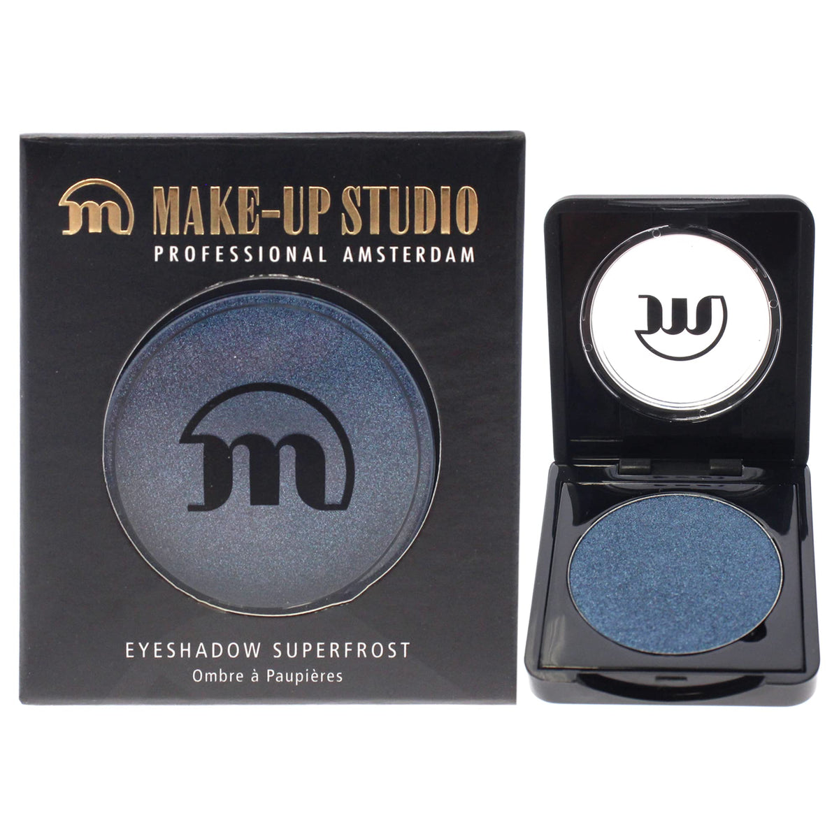 Make-Up Studio Blue Frost Eyeshadow - Super Frost Refill, Easy Blend, 0.11 Oz