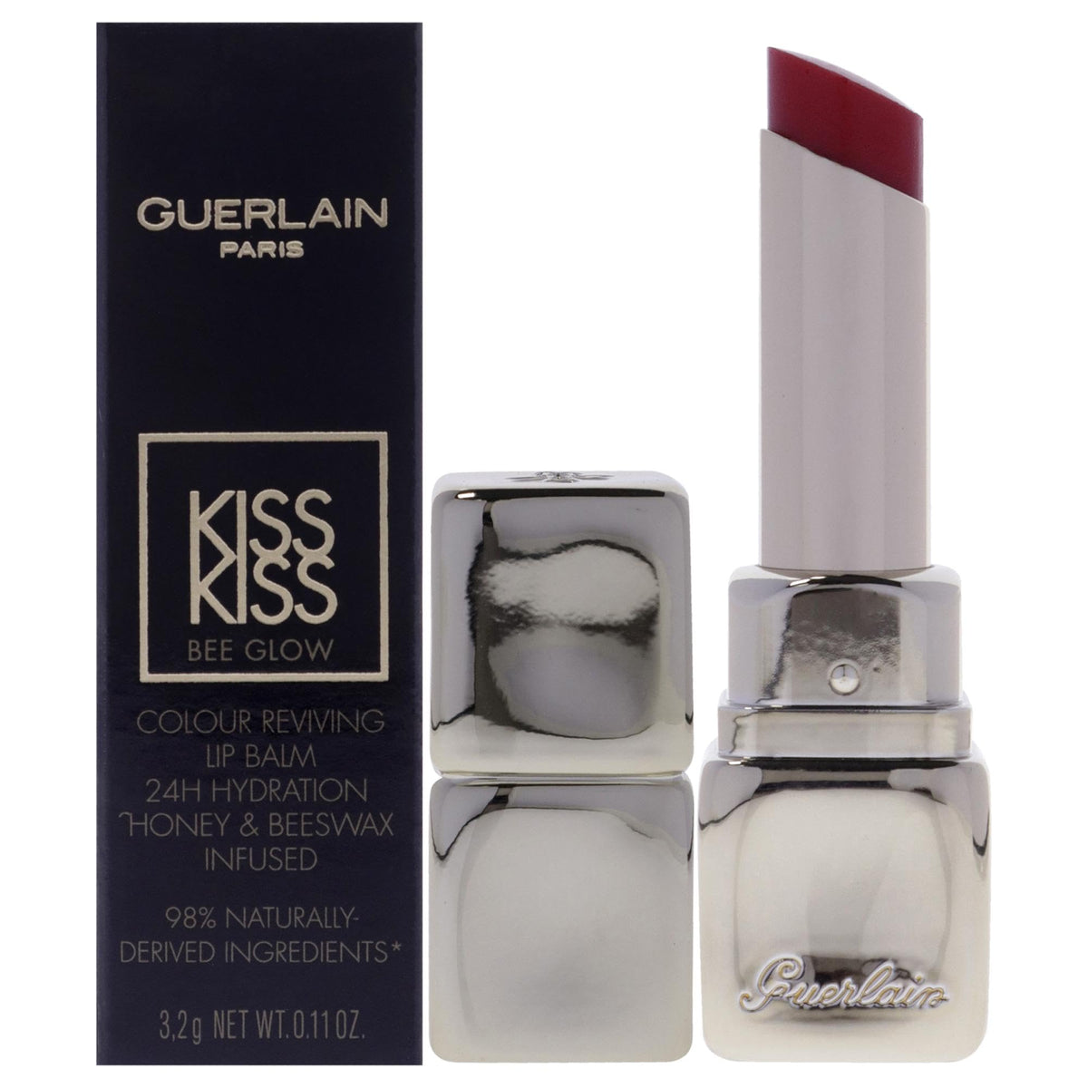 Guerlain Kiss Kiss Bee Glow Lip Balm 0.11 Oz - 775 Poppy Glow For Women