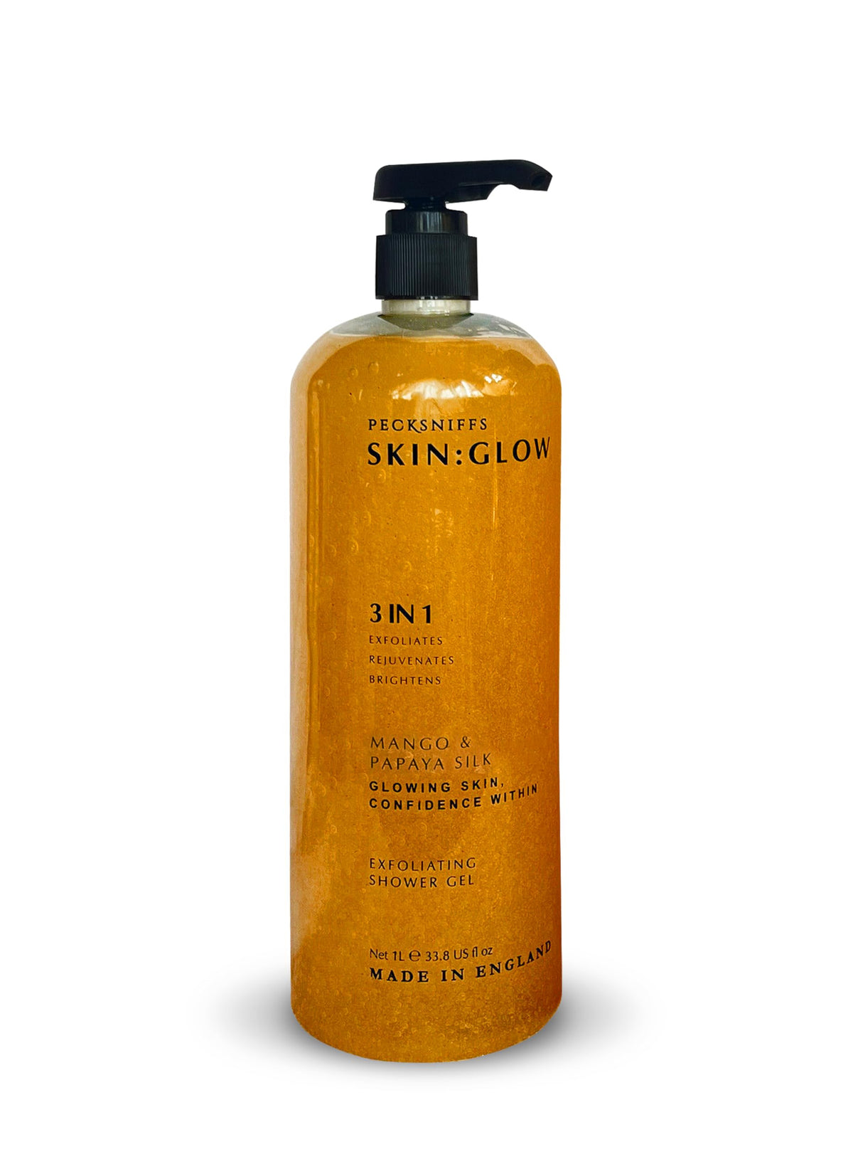 Pecksniff'S Mango & Papaya Silk Exfoliating Shower Gel - 1000 Ml / 33.80 Fl Oz