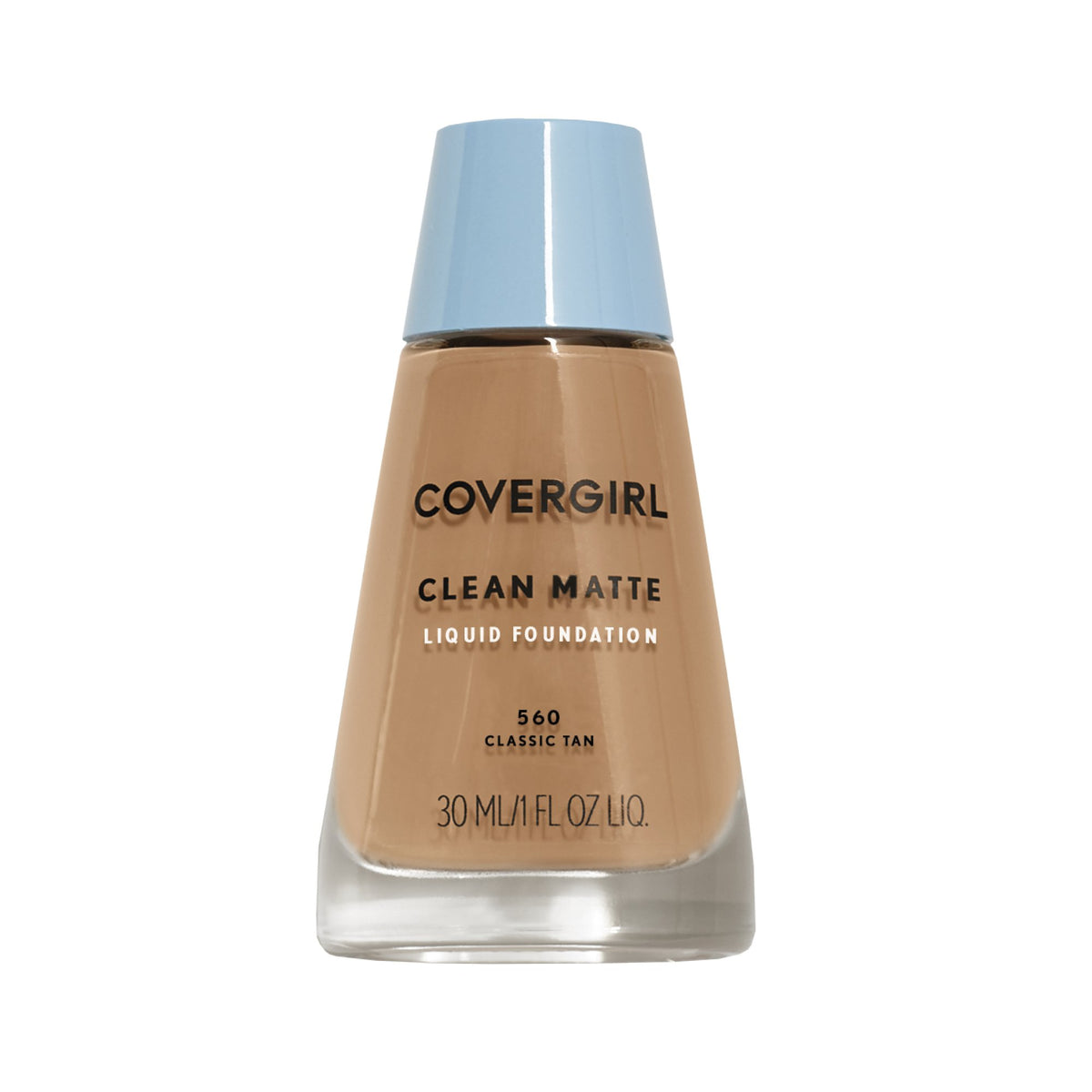 Covergirl Clean Oil Control Liquid Makeup, Classic Tan, 1 Fl Oz - Oil-Free Foundation