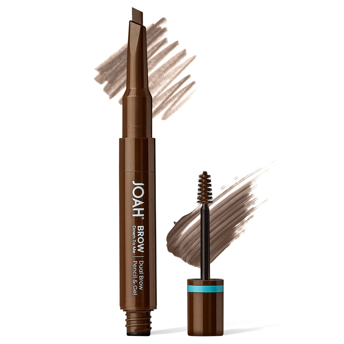 JOAH Brow Down To Me Dual Brow Pencil & Gel - Neutral Brown, 1 Count