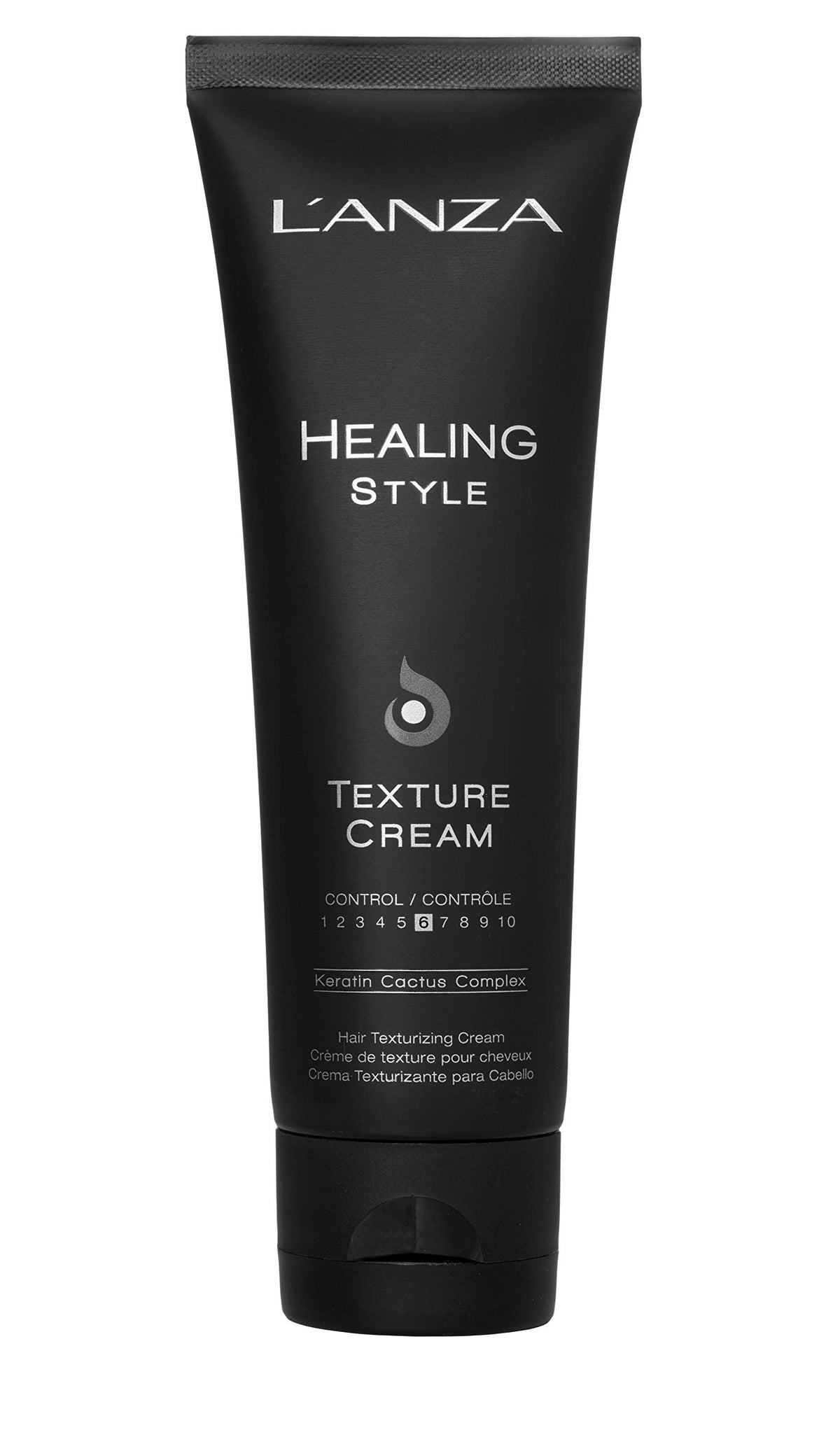 L'Anza Healing Style Texture Cream - Medium Hold, Nourishes, Protects From Heat & Uv, 4.2 Fl Oz