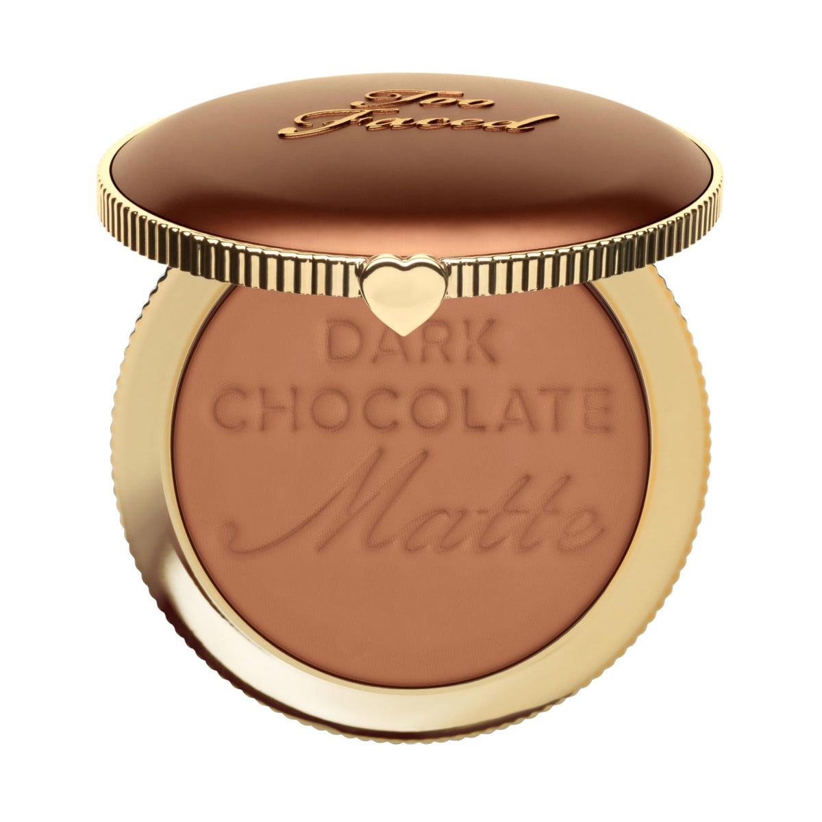 Too Faced Chocolate Soleil Matte Bronzer, Dark Chocolate, 0.28 Oz - Long Lasting, Cruelty Free