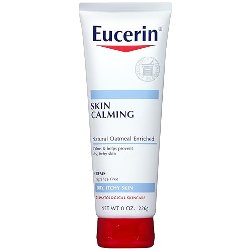 Eucerin Skin Calming Cream - 8 Oz. Lotion For Dry, Itchy Skin With Natural Oatmeal