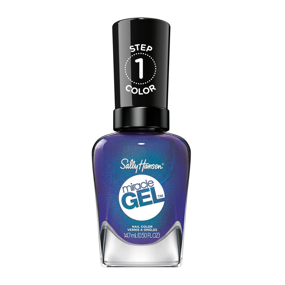 Sally Hansen Miracle Gel Nail Polish, 573 Hyp-Nautical, 0.5 Fl Oz - Long Lasting, Chip Resistant