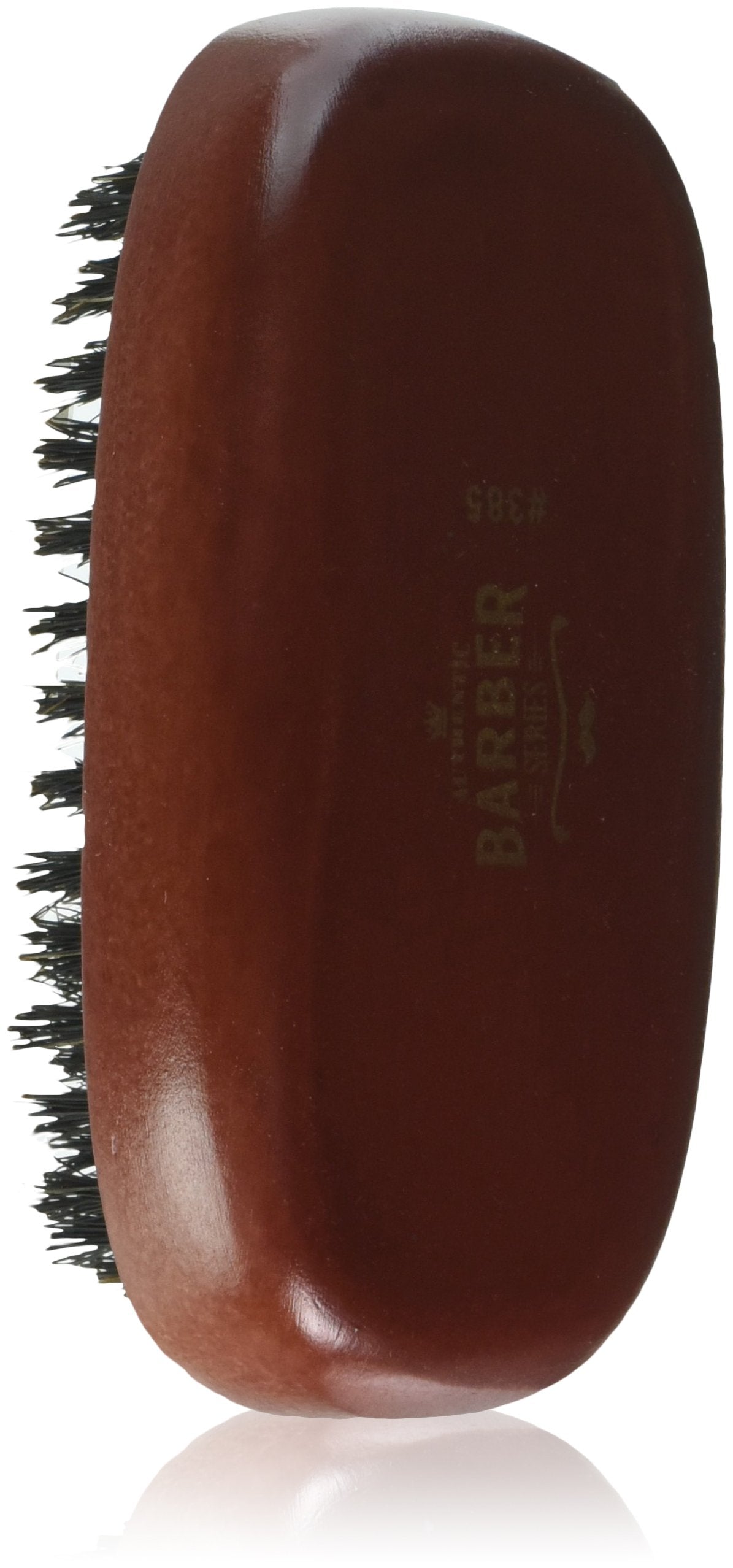 WAV ENFORCER Boar Military Brush - Premium Quality Brown Brush, 1 Count