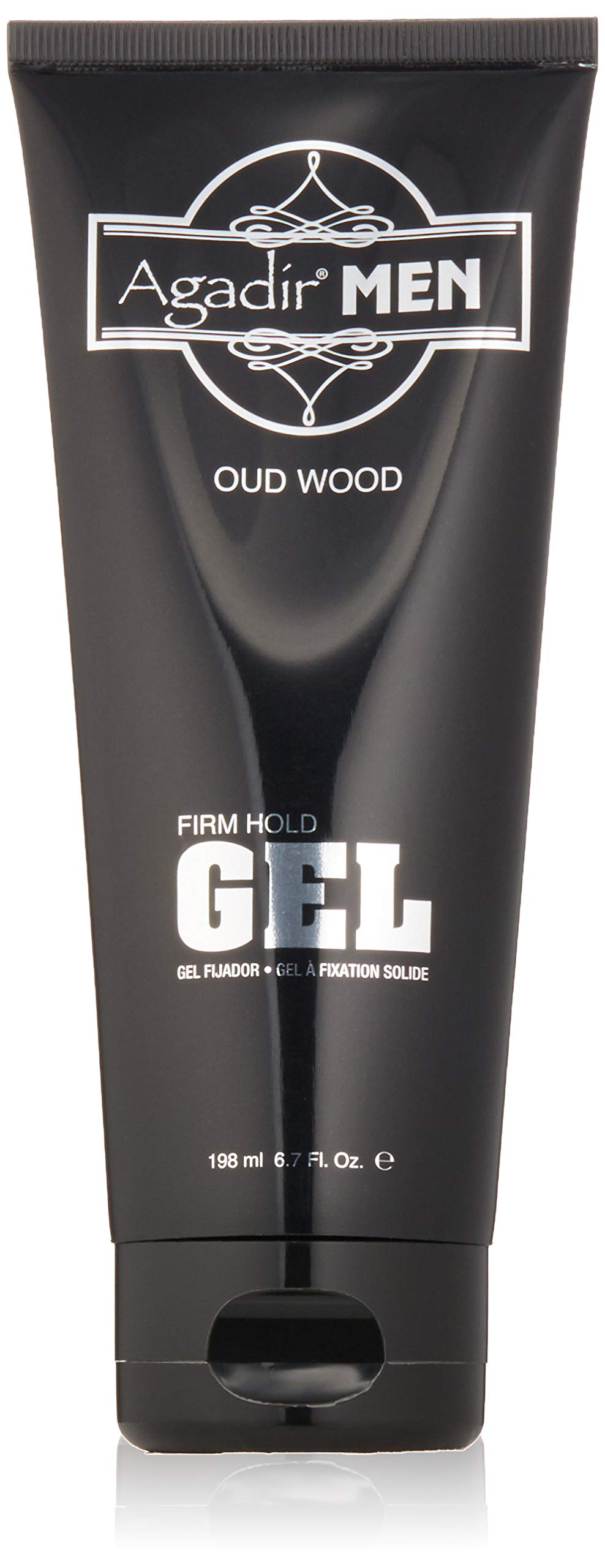 Agadir Men Firm Hold Gel - 6.7 Fl Oz, Cranberry - Strong Hold Hair Styling Gel