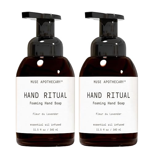 Muse Apothecary Foaming Hand Soap - Aromatic Lavender, 11.5 oz, 2 Pack, USDA Biobased