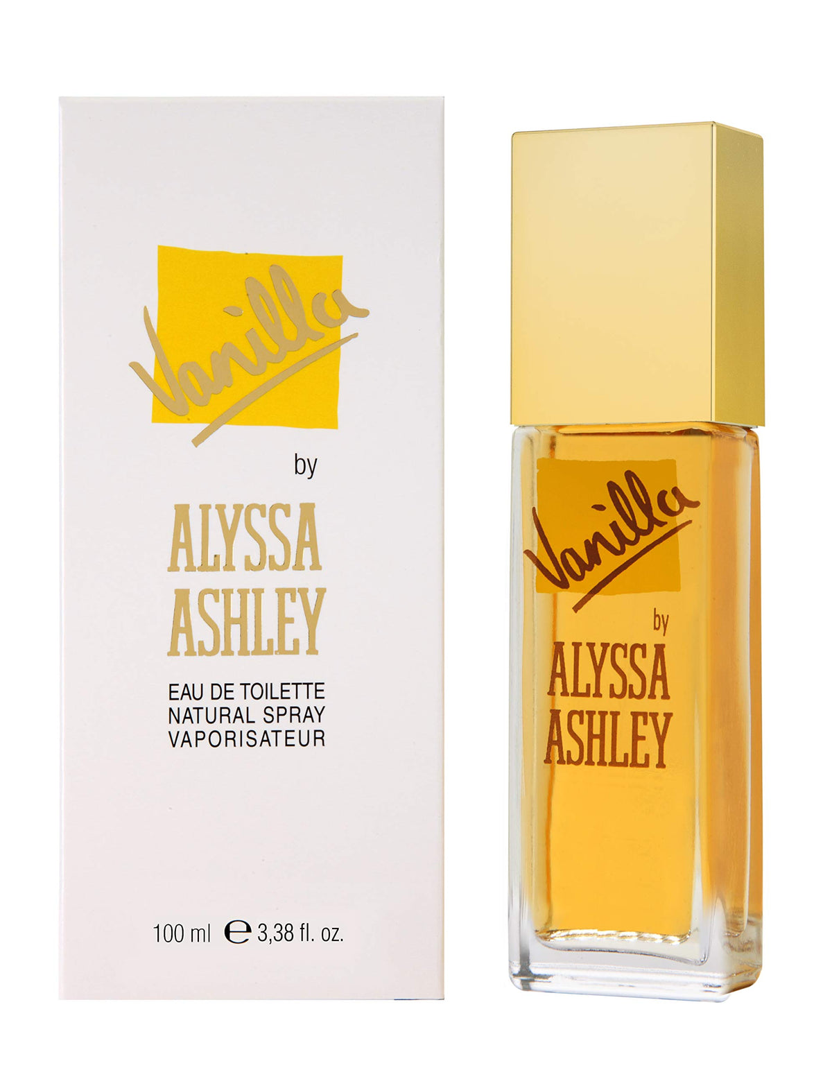 ALYSSA ASHLEY Eau de Toilette Spray  Vanilla Musk  34 Fluid Ounce