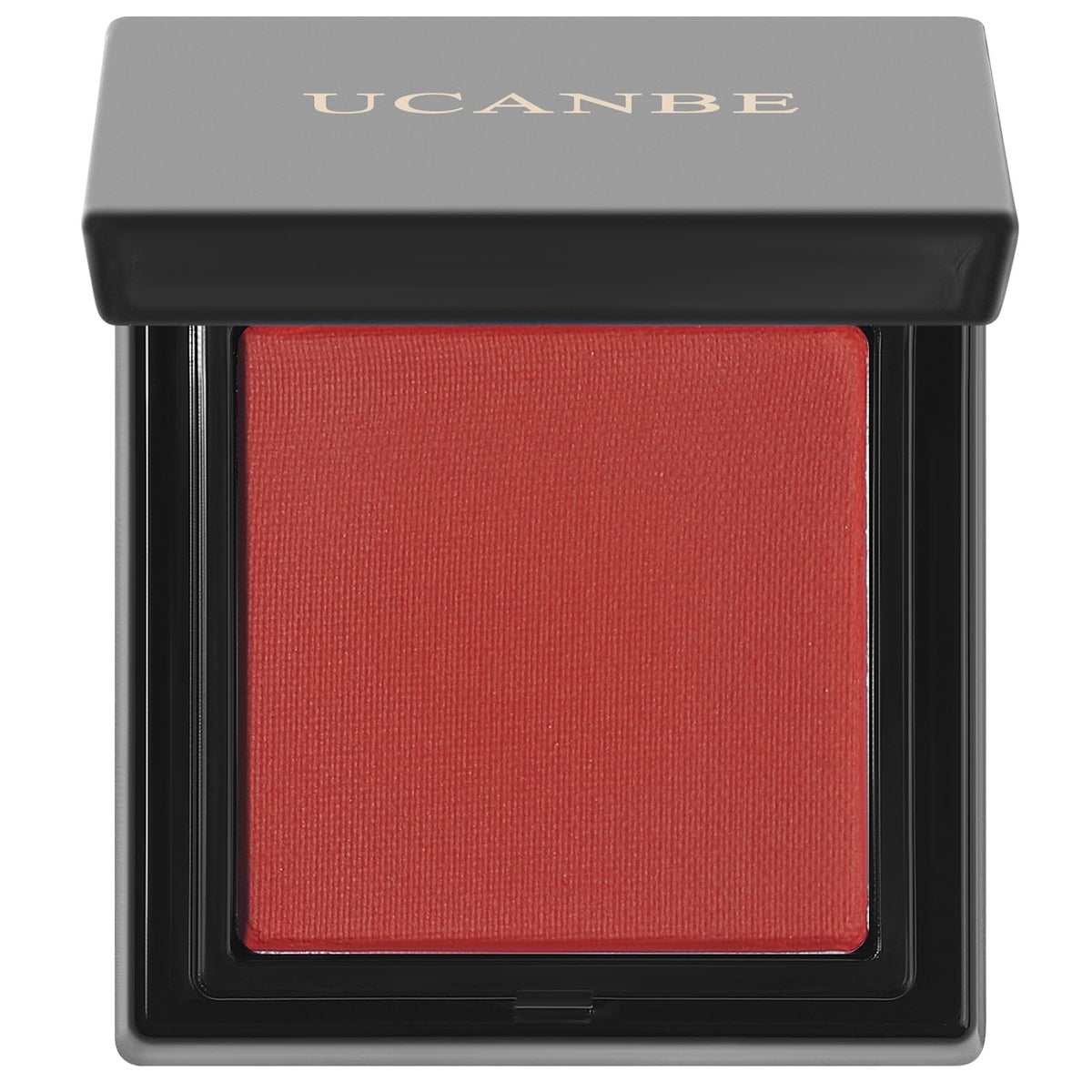 Ucanbe Red Single Eyeshadow Palette - Highly Pigmented Matte Waterproof Makeup, 0.63Oz