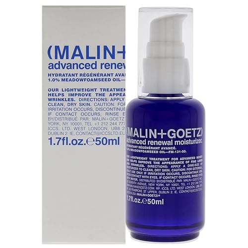 Malin+Goetz Advanced Renewal Moisturizer - Hydrating Facial Cream, 1.7 Fl Oz