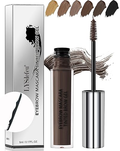 LYSdefeu Waterproof Tinted Brow Gel, Long Lasting Eyebrow Mascara, 05 Taupe, 0.17