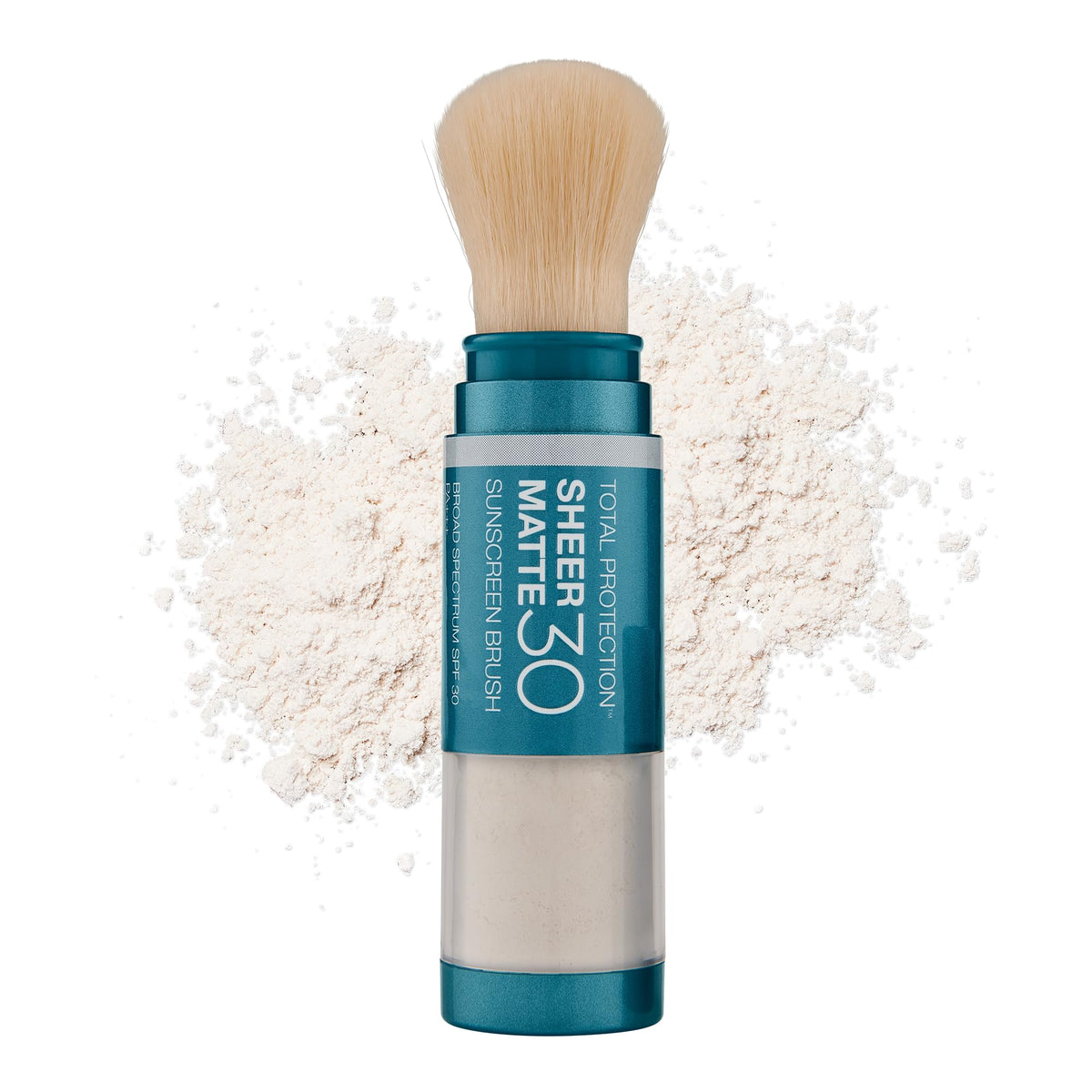 Colorescience Sheer Matte Spf 30 Sunscreen Brush For Oily, Acne-Prone Skin, 0.15 Oz