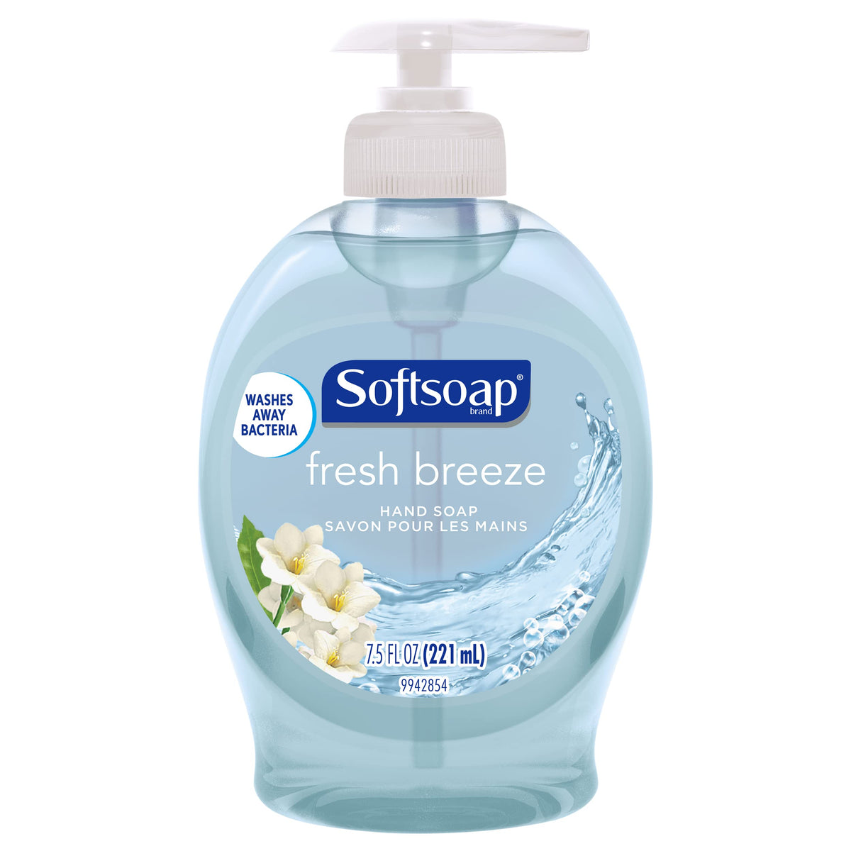 Softsoap Liquid Hand Soap, Fresh Breeze, 7.5 Fl Oz - Moisturizing Plastic Formula