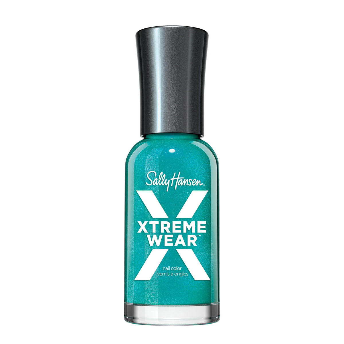 Sally Hansen Xtreme Wear Nail Polish  StreakFree  Shiny Finish  LongLasting Nail Color  Jazzy Jade  012 fl oz