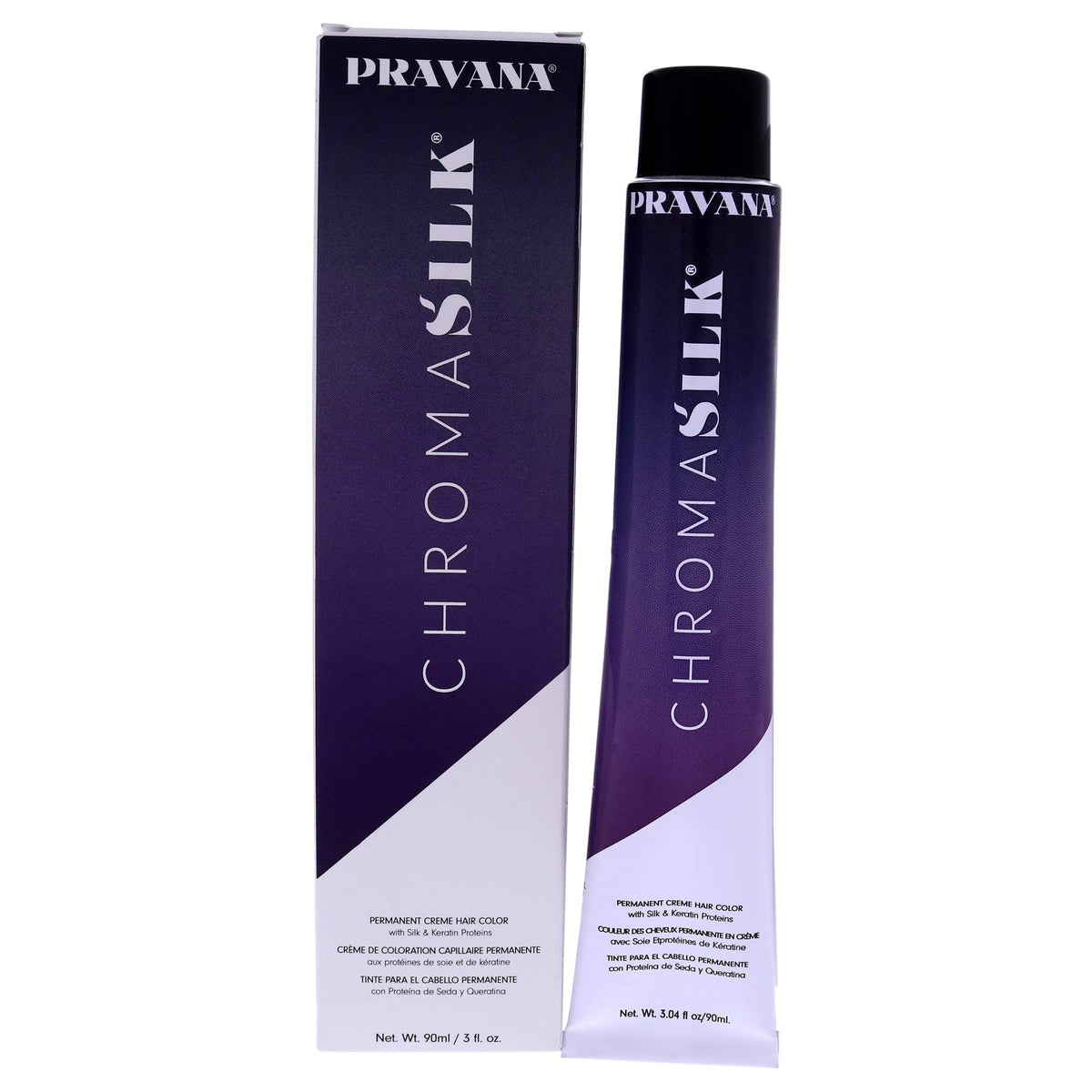 Pravana ChromaSilk Creme Hair Color  645 Dark Copper Mahogany Blonde Unisex Hair Color 3 oz