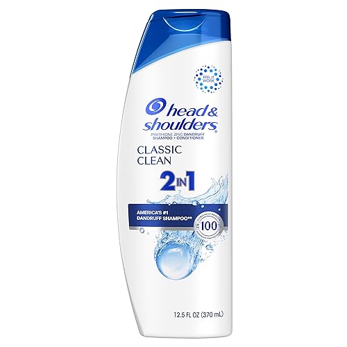 Head & Shoulders 2 In 1 Anti-Dandruff Shampoo & Conditioner, Classic Clean, 12.5 Oz