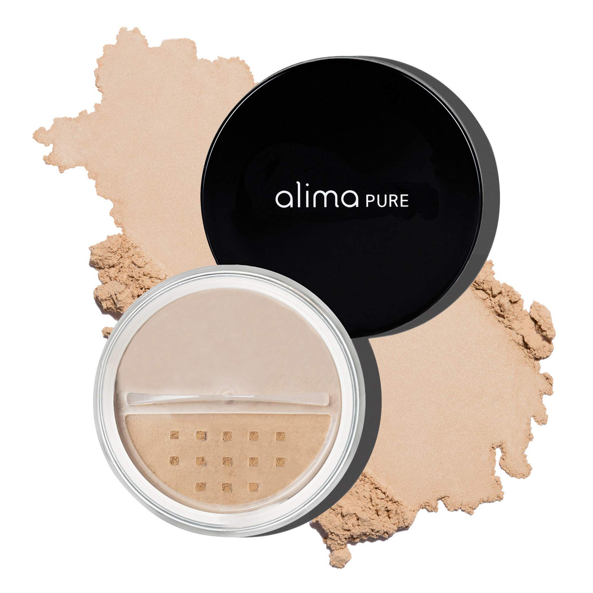 Alima Pure Matte Foundation Loose Mineral Powder, Oil-Free, Talc-Free, Neutral 4, 0.16 Oz